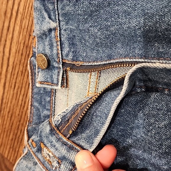 Vintage Lee Denim Skirt - Picture 3 of 6